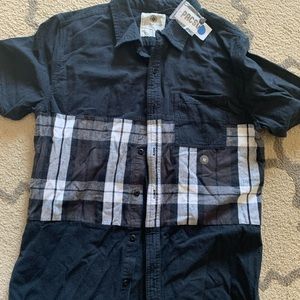 Brand new Pac Sun short sleeve flannel shirt